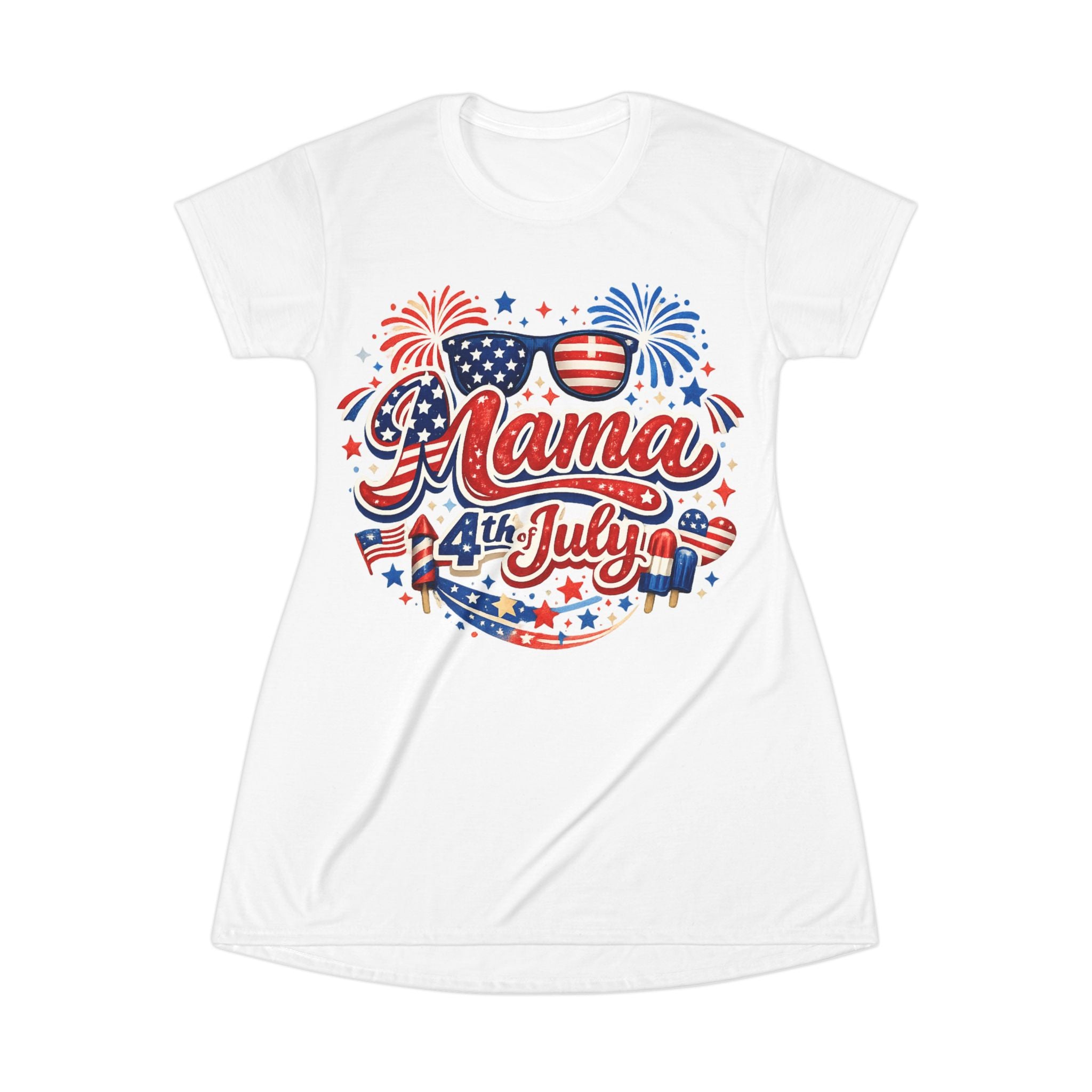 T-Shirt Dress (AOP)